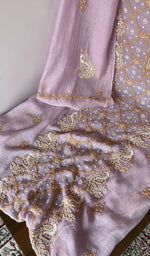 Front panel worked with beads, sequins and cutdana