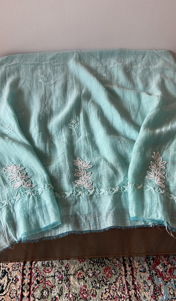 Kurta piece and dupatta laid out