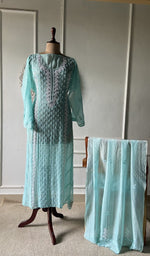 Load image into Gallery viewer, The set folded, kurta over dupatta