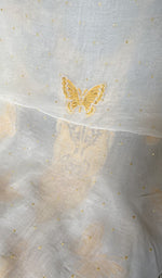 将图像加载到图库查看器中， Dupatta in pure mul chanderi
