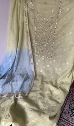 The folded set, kurta on top