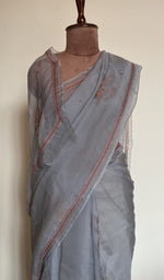 Saree on the mannequin, upper half