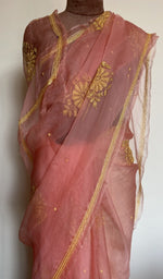Saree on the mannequin, upper half
