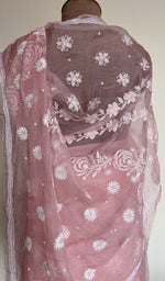 Saree on the mannequin, back view
