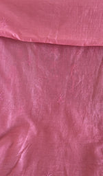 Close view of the pink kurta fabric