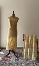 The set on the mannequin with its dupatta beside it
