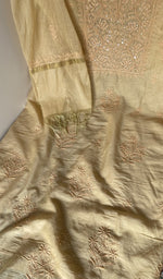 Daman and hem of the kurta