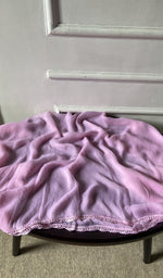 bottom laid out, pink cotton