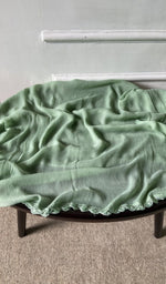 bottom laid out, sage cotton