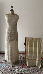 The set on the mannequin with its dupatta beside it