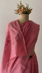 The saree end and its finish