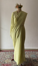 Close on the body of the saree
