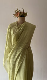 The saree end and its finish