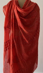 The saree end and its finish