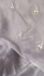 Another look at the set, fine ek and do taar multicolour chikankari