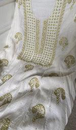 beads, sequins and cutdana detail on the kurta piece