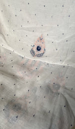 dupatta in pure mul chanderi