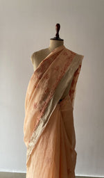 The drape from the back