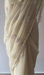 The drape from the back