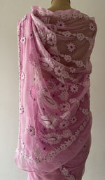 The saree end and its finish