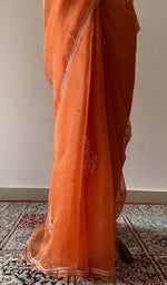 The drape from the back