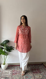 Back of the stitched short kurti