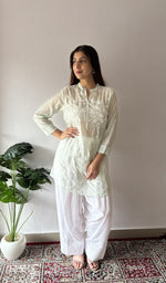 Back of the stitched short kurti