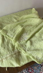 Close up of the thread work