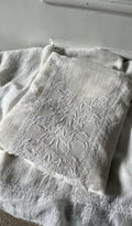 Aqsa — Off White Pure Mul Chanderi Chikankari 2 Pc Unstitched Suit Set