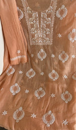 Front panel of the kurta up close