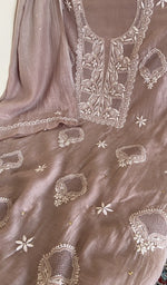 Front panel of the kurta up close
