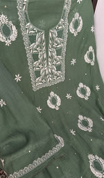 Front panel of the kurta up close