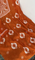 Front panel of the kurta up close
