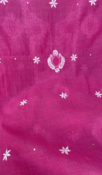 Front panel of the kurta up close