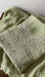 The folded set again, gala and placket in view
