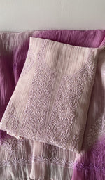 The folded set again, gala and placket in view