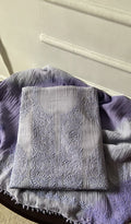 Rimsha — Purple Pure Mul Chanderi Chikankari 2 Pc Unstitched Suit Set