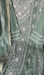 Hand jaali worked open across the panel