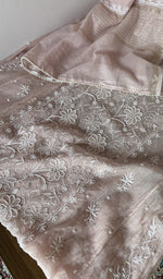 Beads, sequins and cutdana along the panel