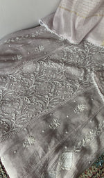 Beads, sequins and cutdana along the panel