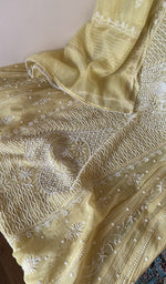 Front panel worked with beads, sequins and cutdana