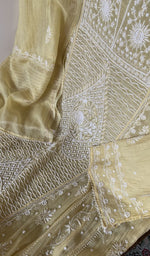 Beads, sequins and cutdana along the panel
