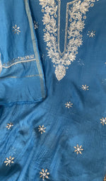 Gala and neckline, badla work and beadwork