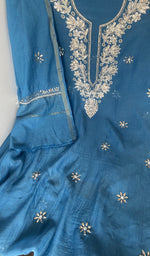 Badla work and beadwork along the panel