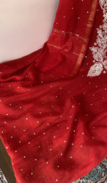 Front panel worked with badla work and beadwork