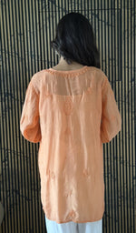 Orange muslin, up close