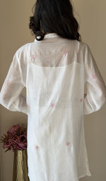 White short kurti, close view