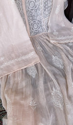 Close look at the neckline and yoke