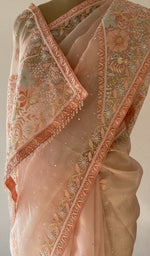 Saree from the side
