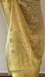 Back of the drape, pallu over the shoulder
